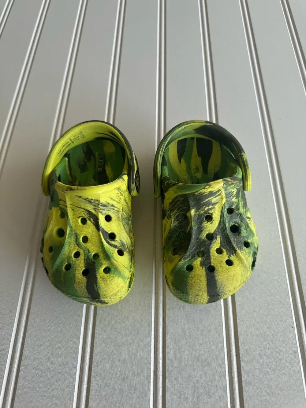 CROCS Kids 5C Tie Dye Clogs